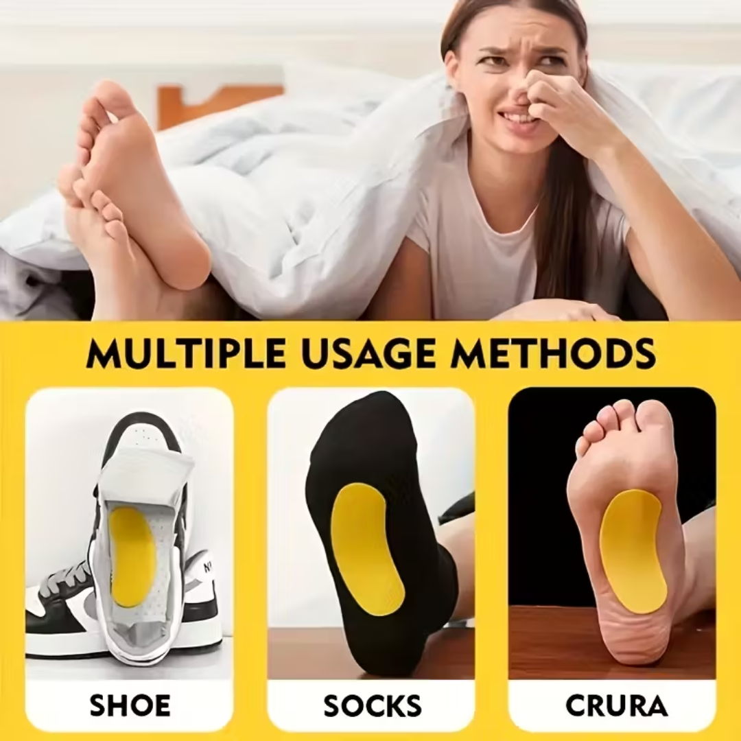 Disposable Shoe Deodorizer Pads – 12 Pieces Anti-Odor Foot & Shoe Pads