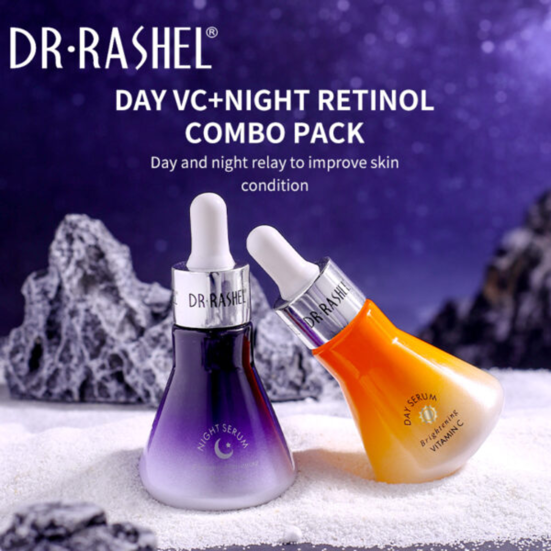 Dr. Rashel Vitamin C & Retinol Skincare Set – Set of 4