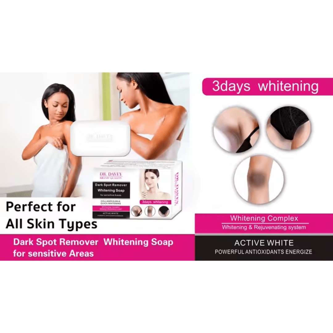 Dr. Davey Dark Spot Remover Whitening Soap – For Sensitive Areas - Ethereal soul Collections