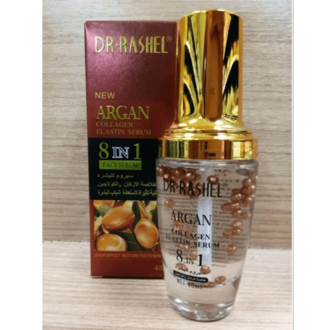 Dr Rashel Argan Collagen Elastin Serum – 8 - in - 1 Face Serum (40ml) - Ethereal soul Collections