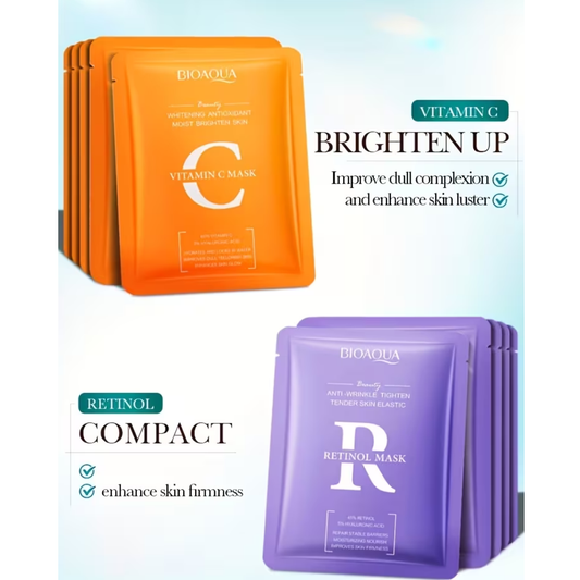6PCS Facial Mask Set – Complete Skincare Collection