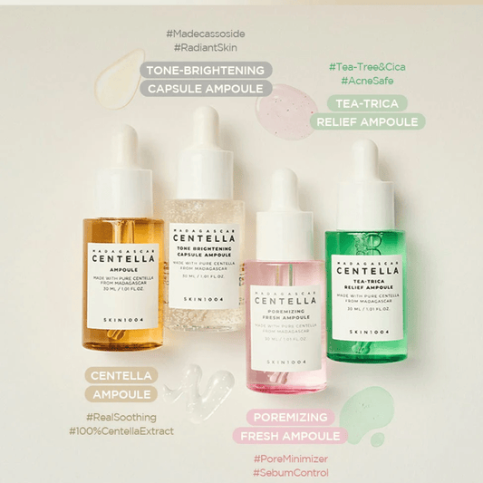 SKIN1004 Centella Ampoule Kit – 4 x 30ml - Ethereal soul Collections