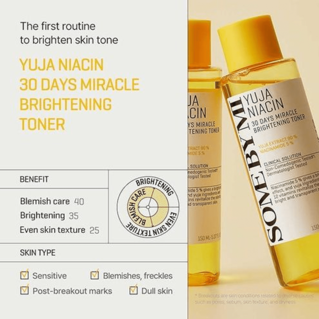 Some By Mi Yuja Niacin Brightening Toner – 150ml - Ethereal soul Collections