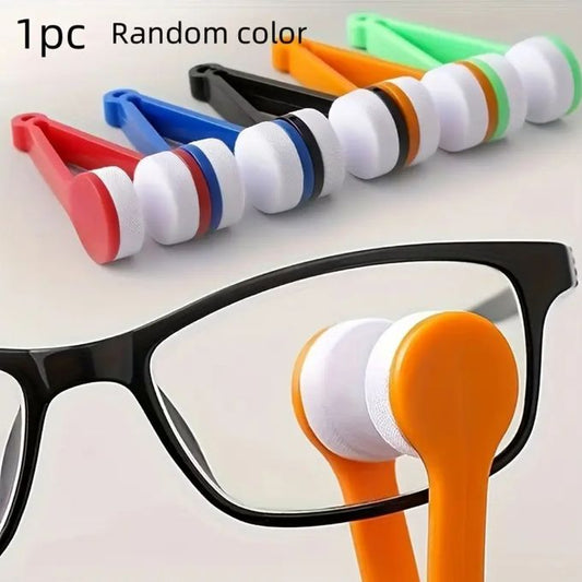Handy Eyeglass Cleaning Tool – Compact & Reusable Lens Cleaner for Smudge-Free Glasses – 1pc