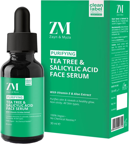 Zayn & Myza Tea Tree & Salicylic Acid Face Serum – 30ml