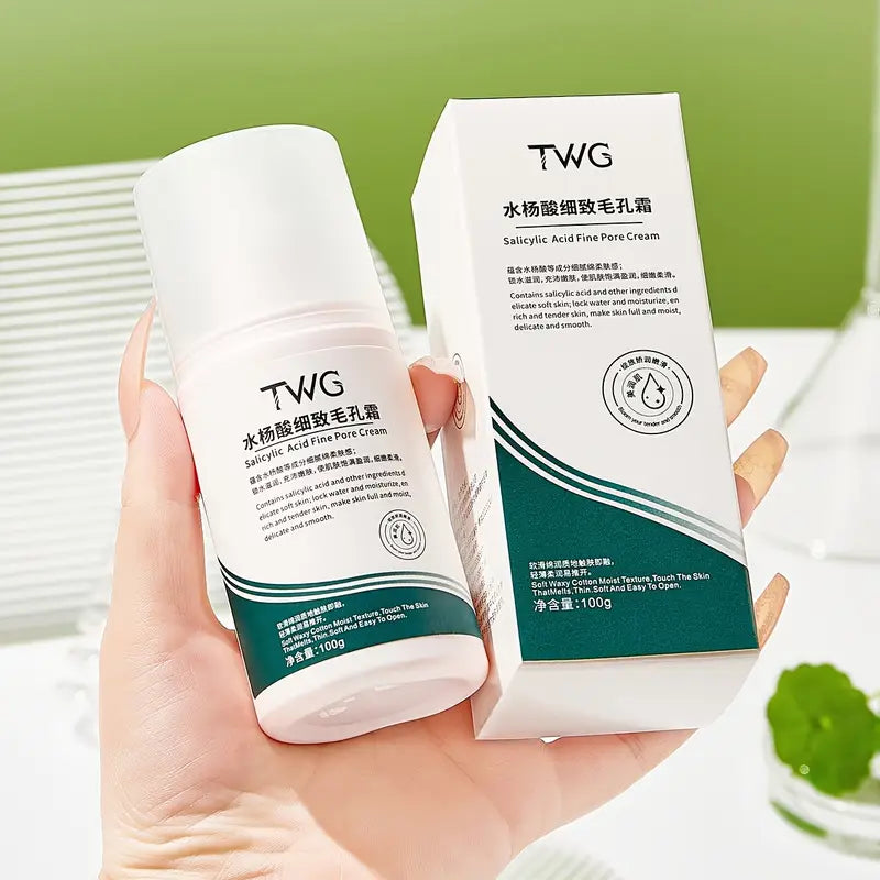 TWG Clear Skin Duo – Salicylic Acid Fine Pore Cream + Azelaic Acid Cleansing Gel (100g each)