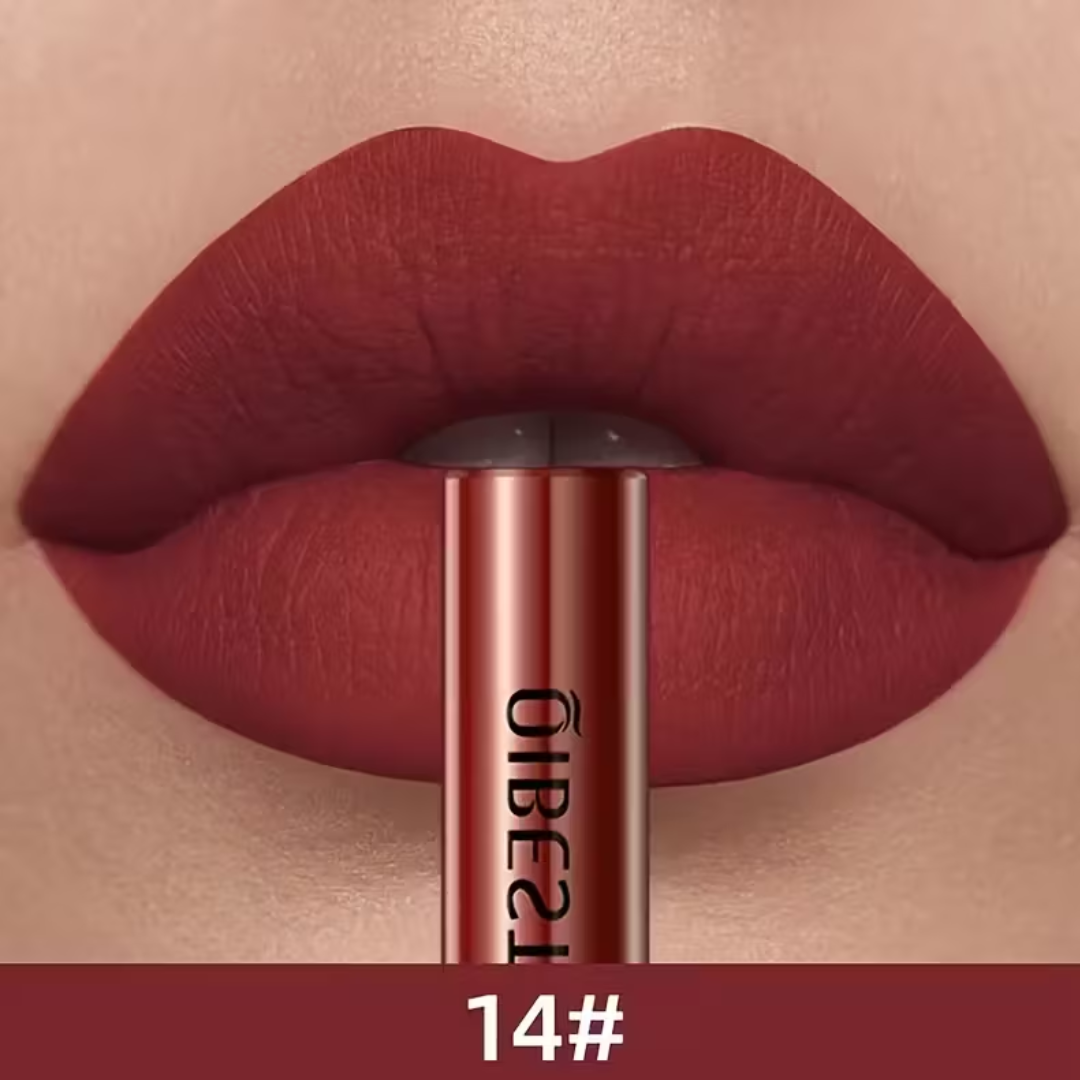Qibest Matte Lipstick – Shade 14