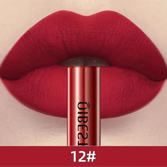 Qibest Matte Lipstick – Shade 12