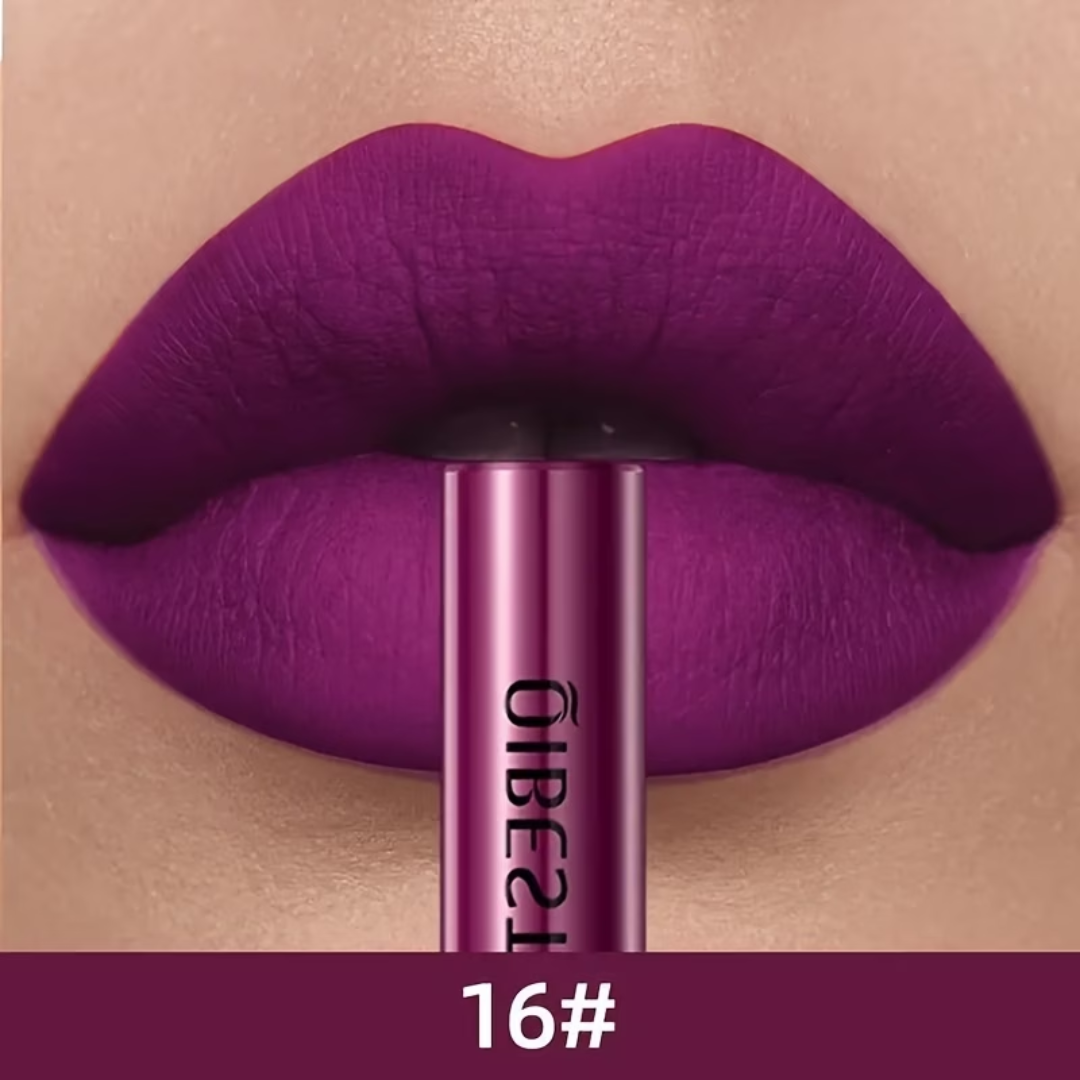 Qibest Matte Lipstick – Shade 16
