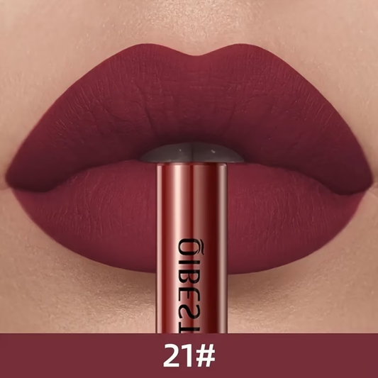 Qibest Matte Lipstick – Shade 21