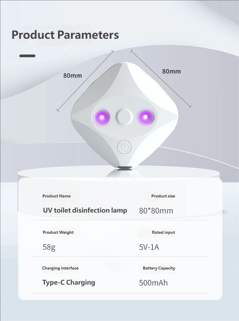 HOTU UVC Toilet Sanitizer Light
