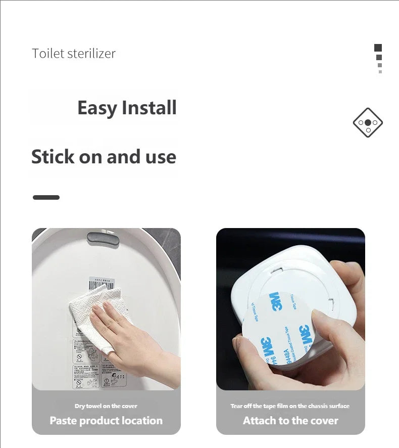 HOTU UVC Toilet Sanitizer Light