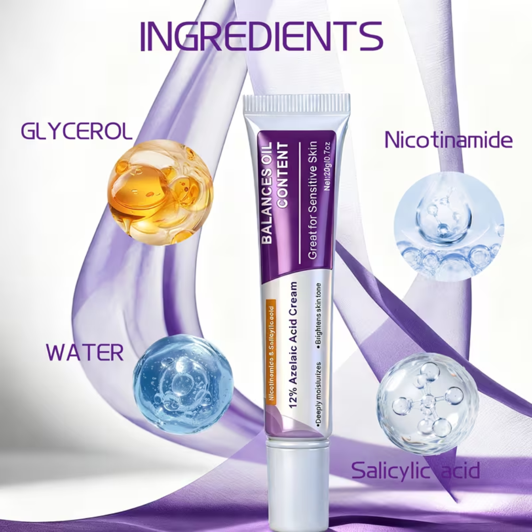 12% Azelaic Acid Cream – Oil Control & Brightening (20g)