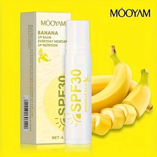 Banana Lip Balm SPF 30 – Everyday Moisture & Protection