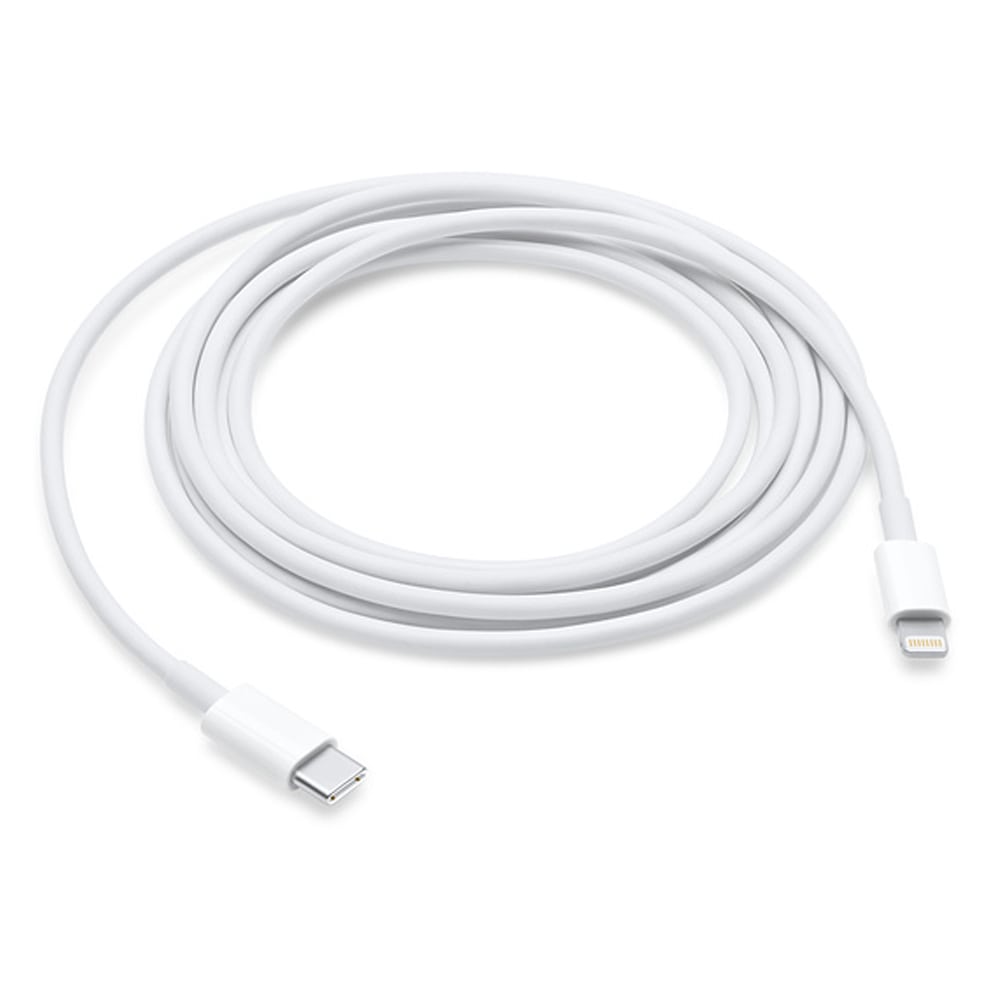 USB-C to Lightning Cable (1m) – Fast Charging and Data Sync for Apple Devices - White