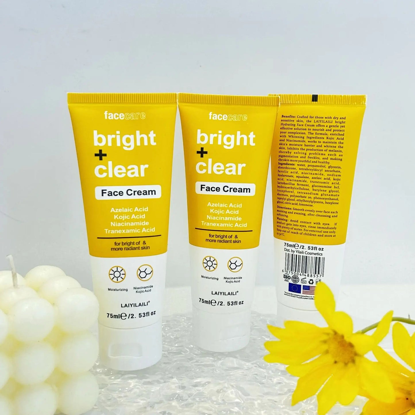 Facecare Bright + Clear Face Cream – 75ml