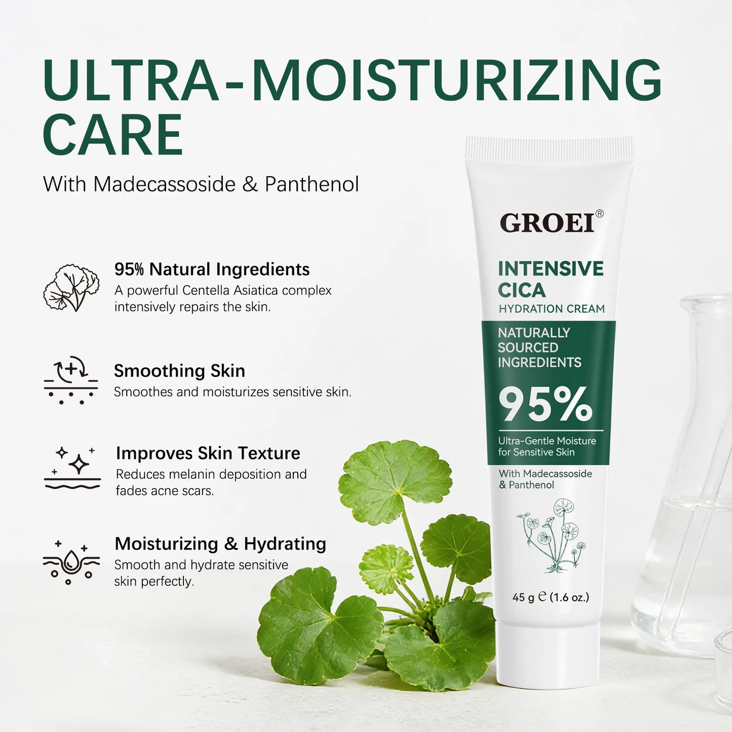 GROEI Intensive Cica Hydration Cream – 45g
