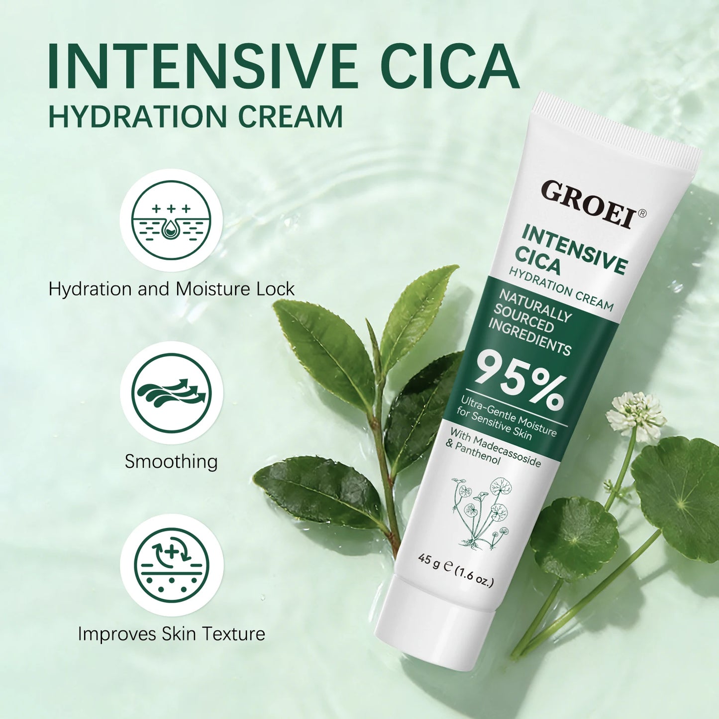 GROEI Intensive Cica Hydration Cream – 45g