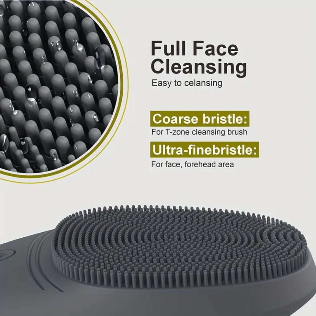 Facial Cleansing Brush – Deep Cleaning & Skin Firming (Battery Operated)