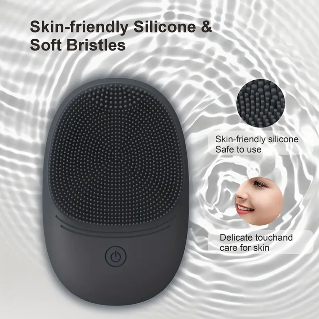 Facial Cleansing Brush – Deep Cleaning & Skin Firming (Battery Operated)