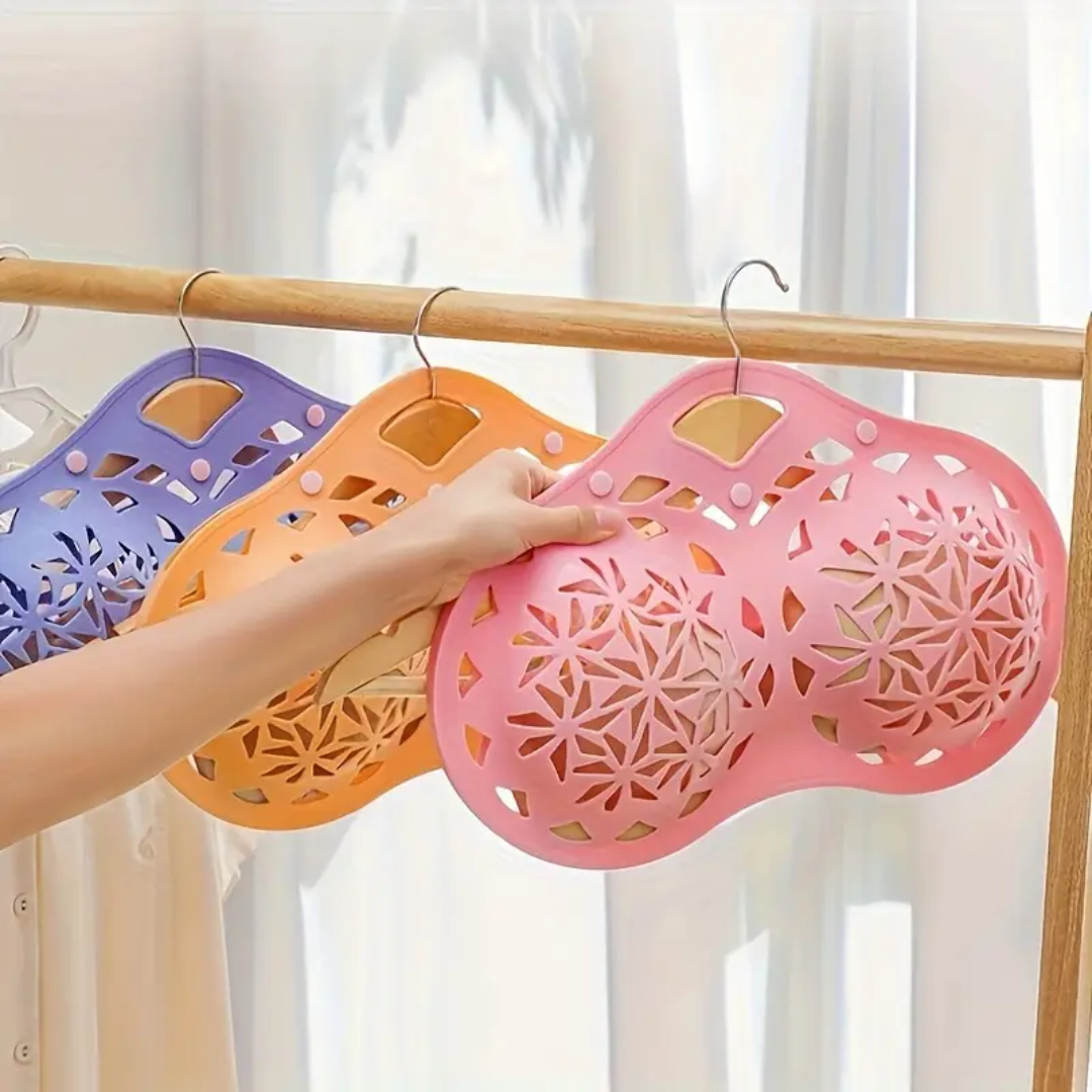 Silicone Multi-Purpose Bra Laundry Basket – Protective & Storage Case 2-compartment design(Available in 3 Colors)