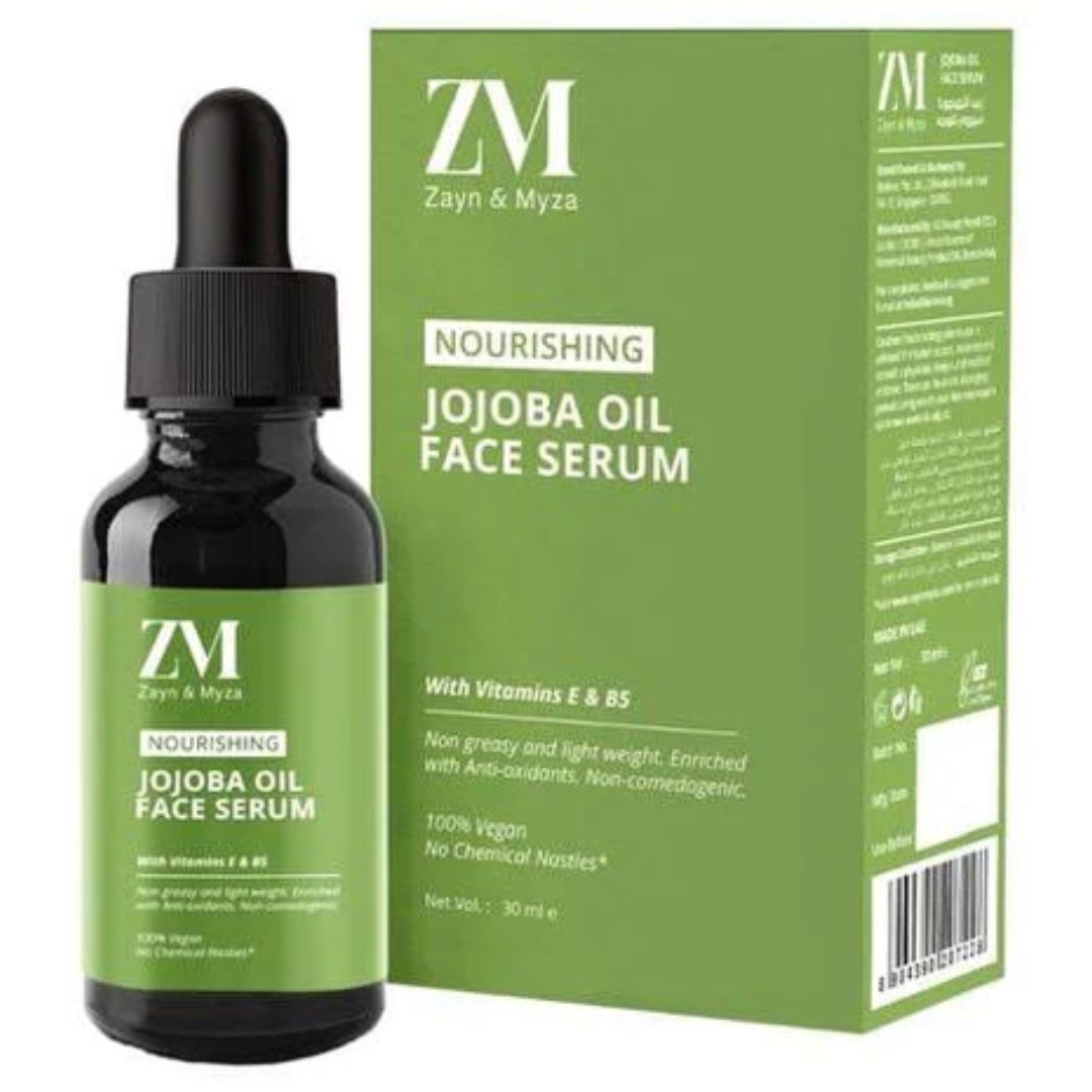 Zayn & Myza Jojoba Oil Face Serum – Nourishing & Lightweight (30ml)