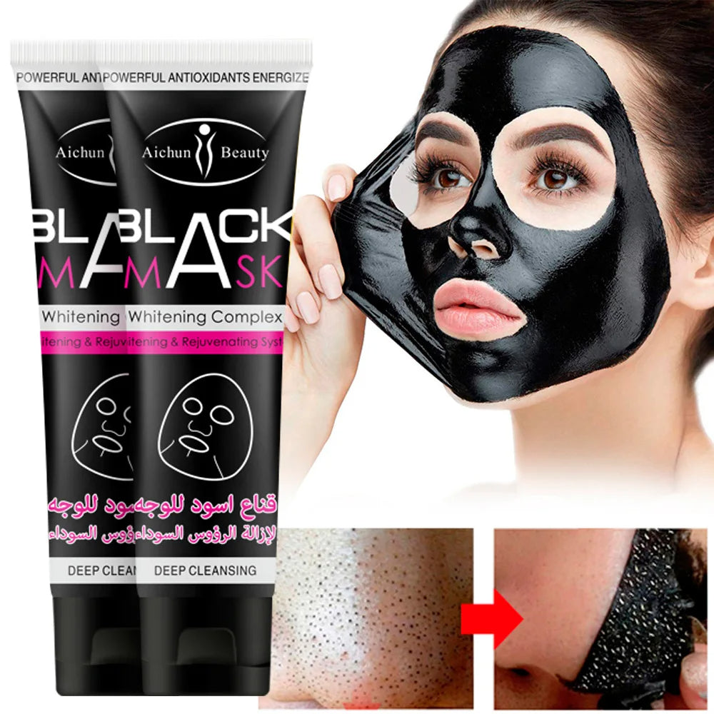 Aichun Beauty Black Mask – Whitening Complex & Deep Cleansing (120ml)