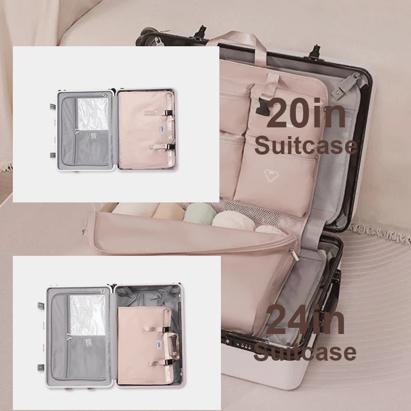 5-Compartment Travel Packing Organizer Bag