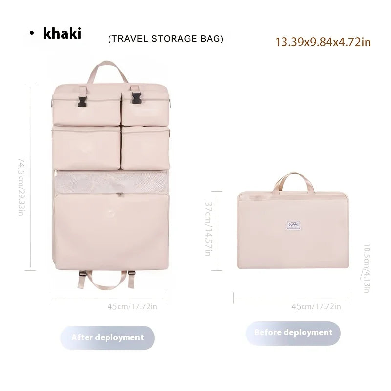 5-Compartment Travel Packing Organizer Bag