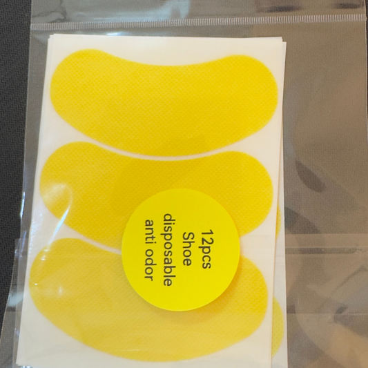 Disposable Shoe Deodorizer Pads – 12 Pieces Anti-Odor Foot & Shoe Pads