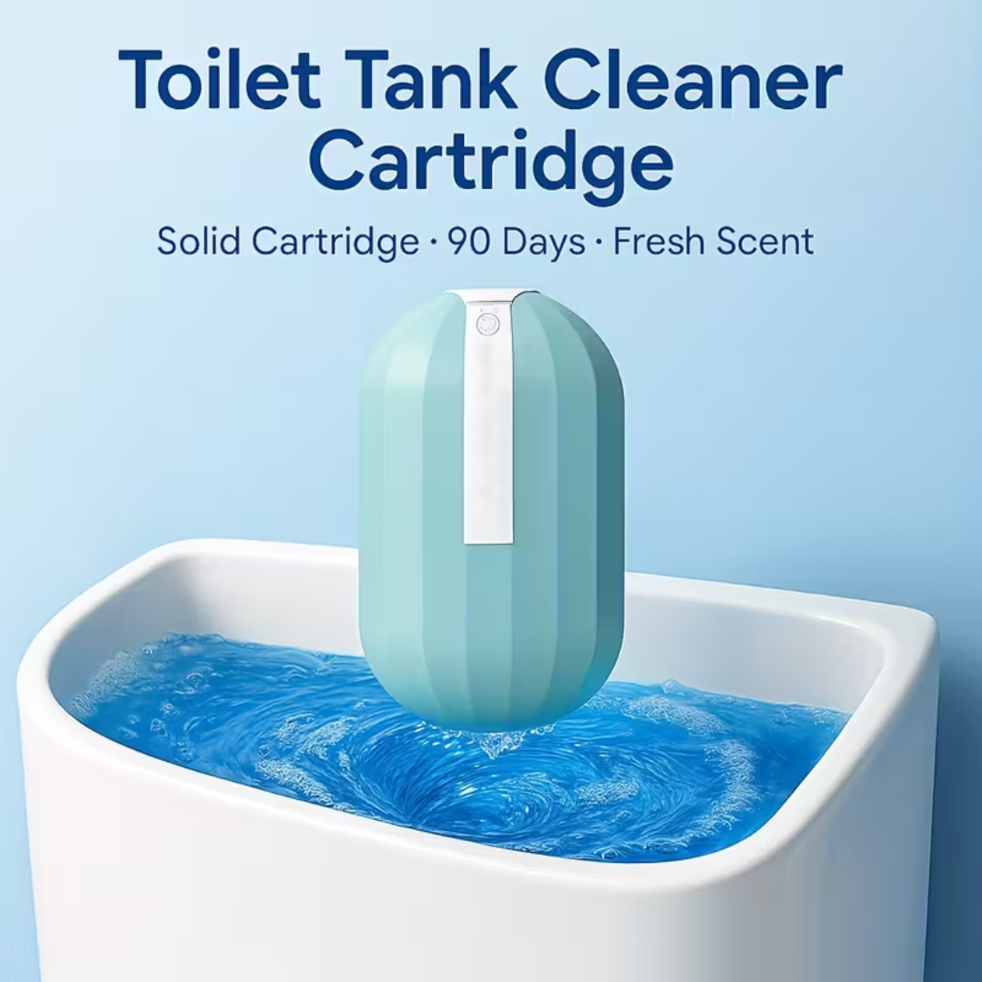 Automatic Toilet Tank Cleaner – 90-Day Fresh Blue Flush