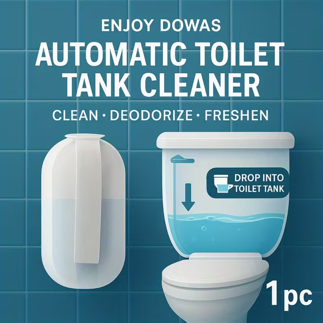 Automatic Toilet Tank Cleaner – 90-Day Fresh Blue Flush