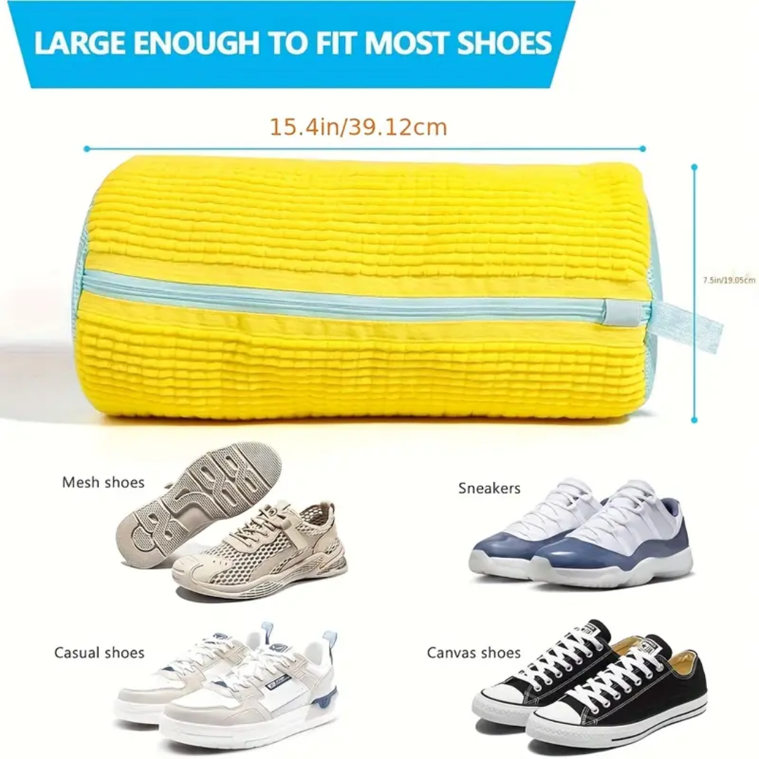 Shoe Washing Bag – Reusable Laundry Bag for Sneakers, Casual, Mesh & Canvas Shoes