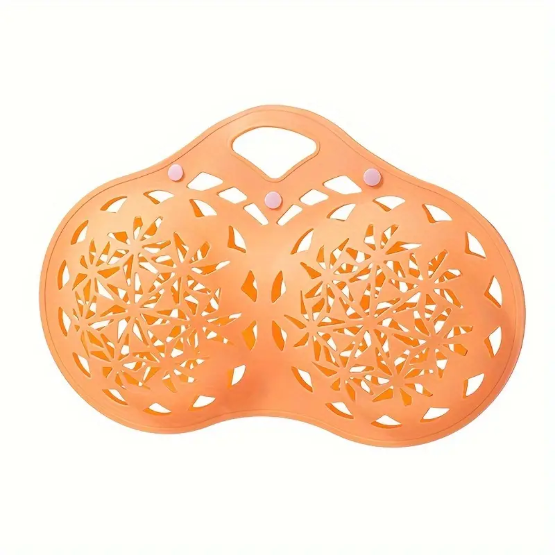Silicone Multi-Purpose Bra Laundry Basket – Protective & Storage Case 2-compartment design(Available in 3 Colors)