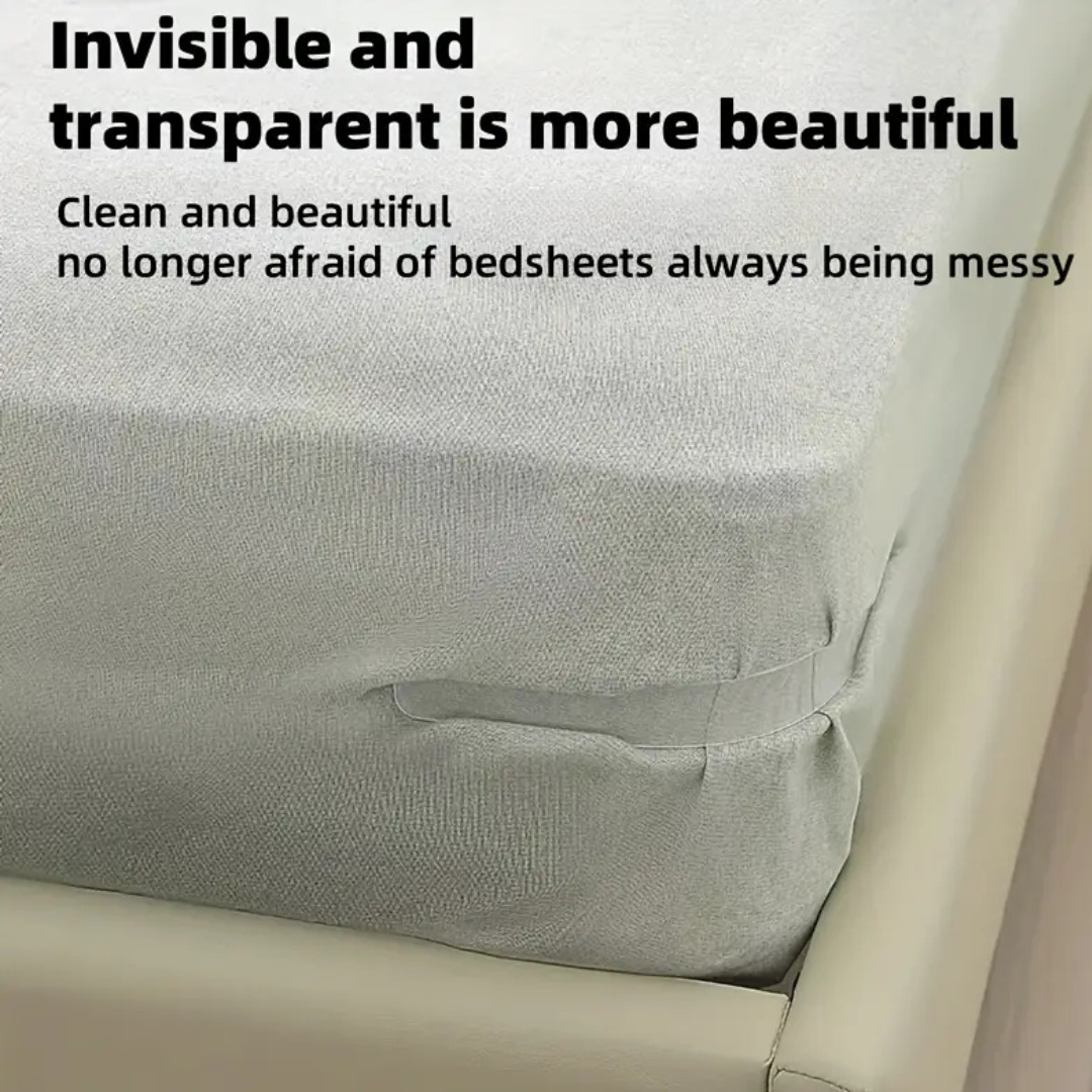 4pcs Bed Sheet Grippers – Mattress Holder Clips for Tight & Wrinkle-Free Sheets