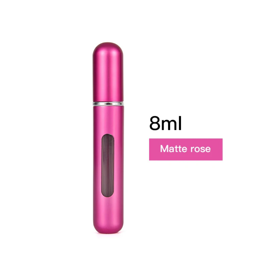 Refillable Mini Perfume Spray Bottle (Travel Size)- 8Ml