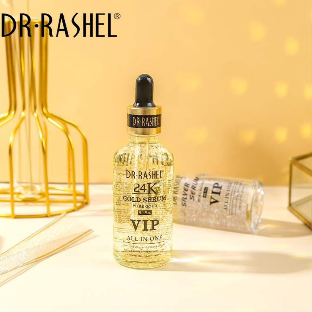 Dr Rashel 24K Gold Serum VIP All In One – 99.9% Pure Gold, 40 ml