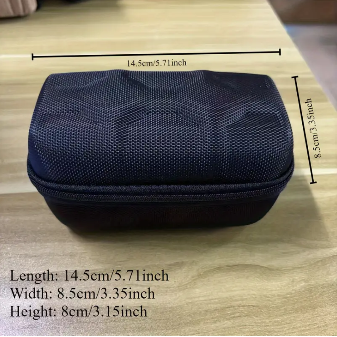 Compact Travel Watch Storage Bag – 2 Slot Protective Case (Watches Not Included)