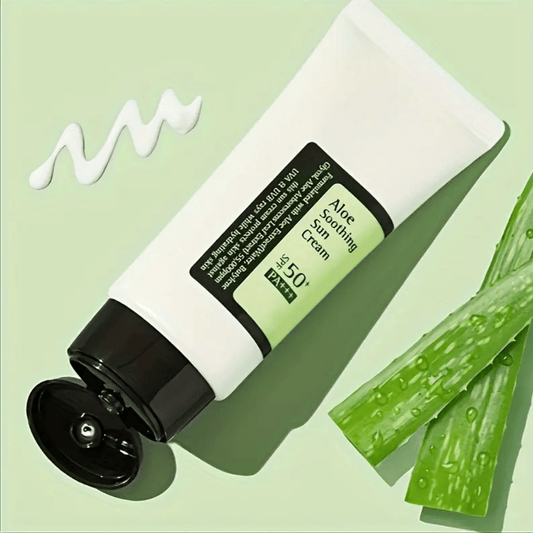 Aloe Soothing Sun Cream SPF50+ PA++++ – 50ml - Ethereal soul Collections