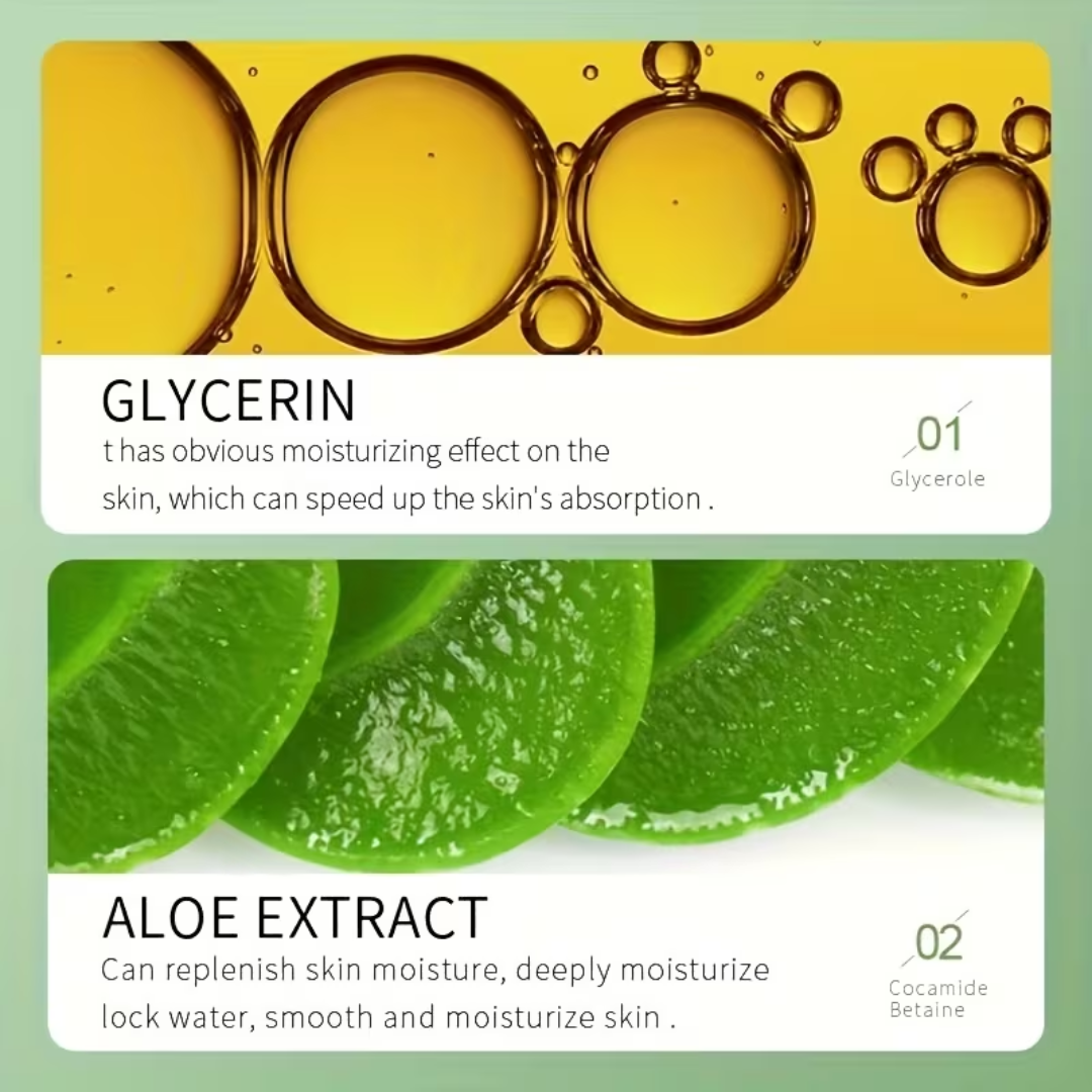 SADOER Aloe Vera Refreshing Facial Cleanser