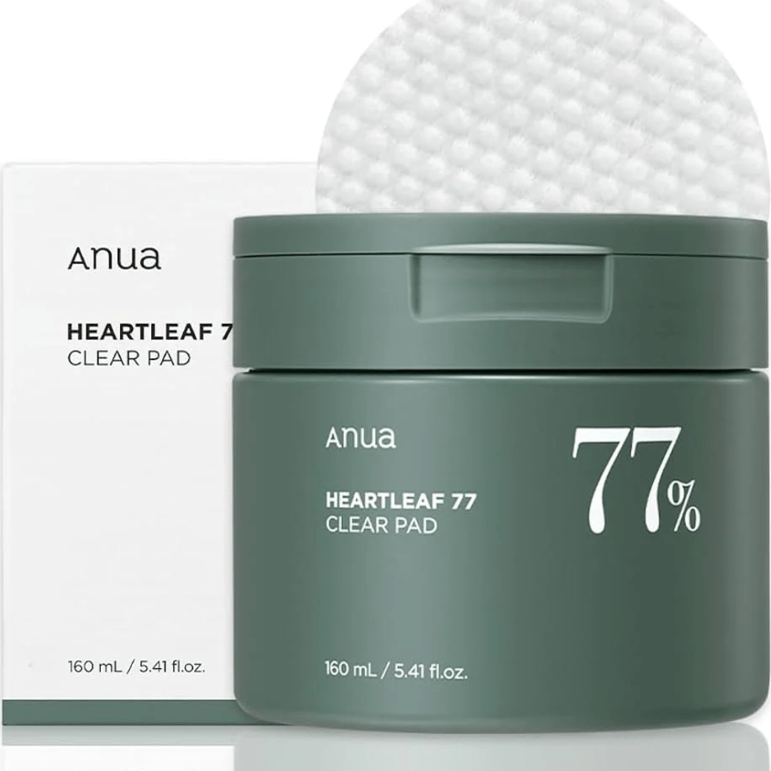 Anua Heartleaf 77% Clear Pad – 160ml (5.41 fl. oz) - Ethereal soul Collections