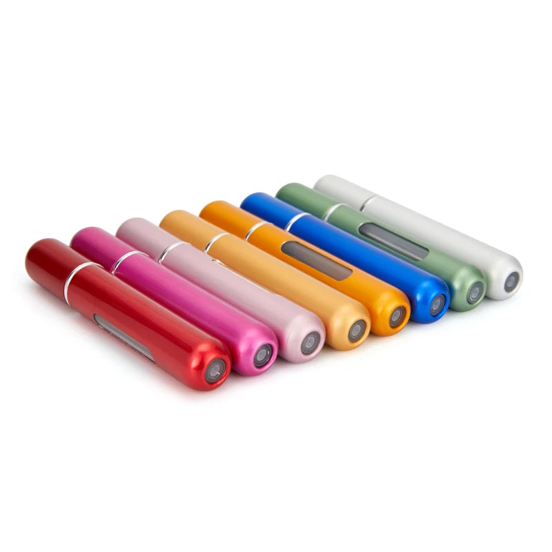 Refillable Mini Perfume Spray Bottle (Travel Size)- 8Ml