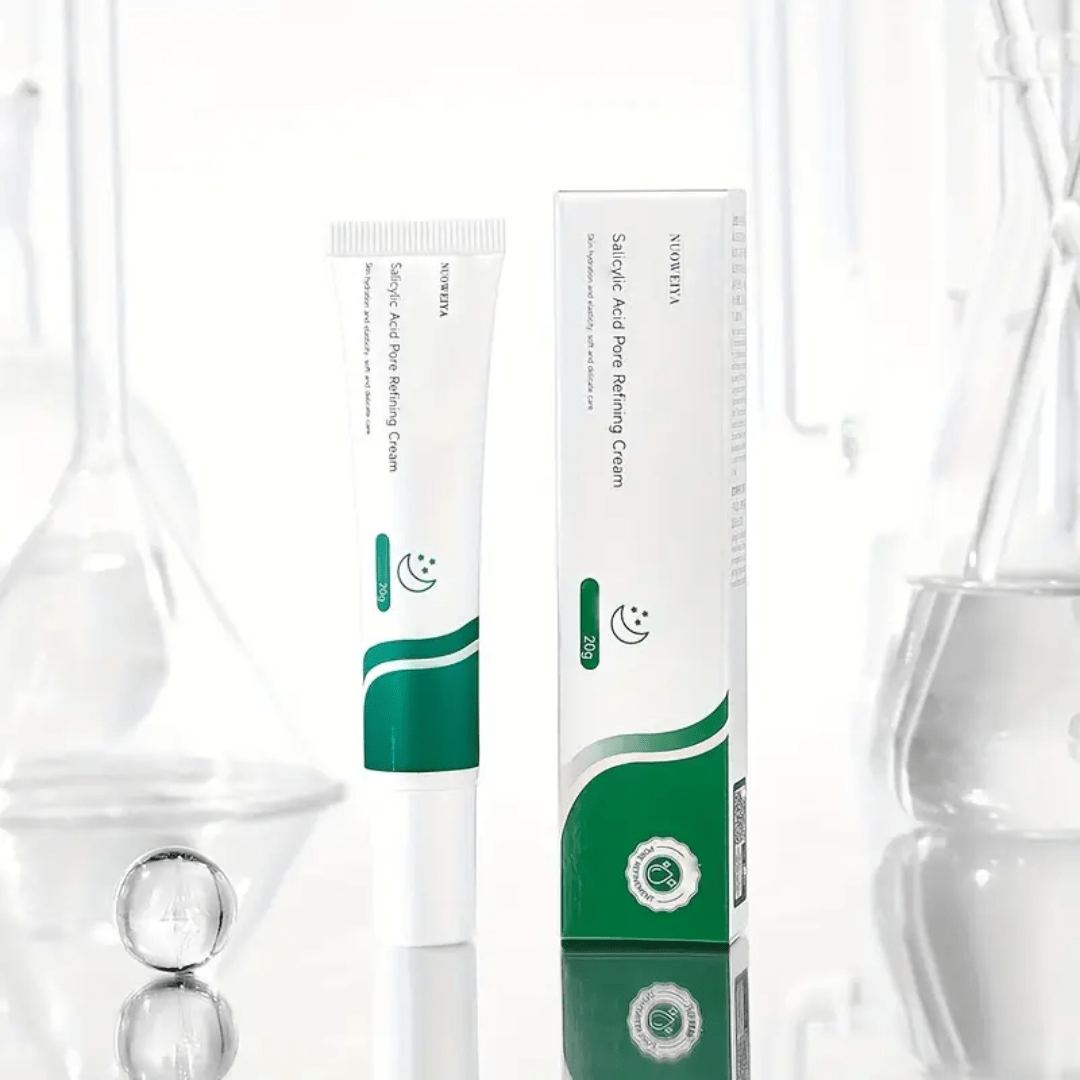 Azelaic & Salicylic Acid Duo – Daily Purifying Gel + Night Pore Refining Cream - Ethereal soul Collections