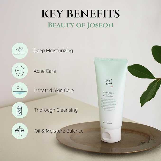 Beauty of Joseon Green Plum Refreshing Cleanser – 100ml - Ethereal soul Collections