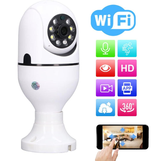 360° WiFi Cloud Security Camera – Smart Surveillance with Night Vision & Motion Detection
