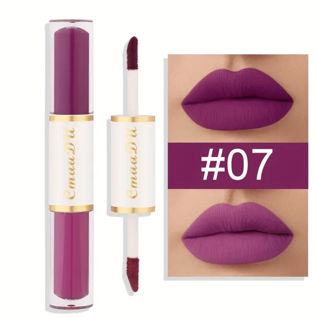 CmaaDU Double - Sided Matte & Glossy Lipstick - Ethereal soul Collections