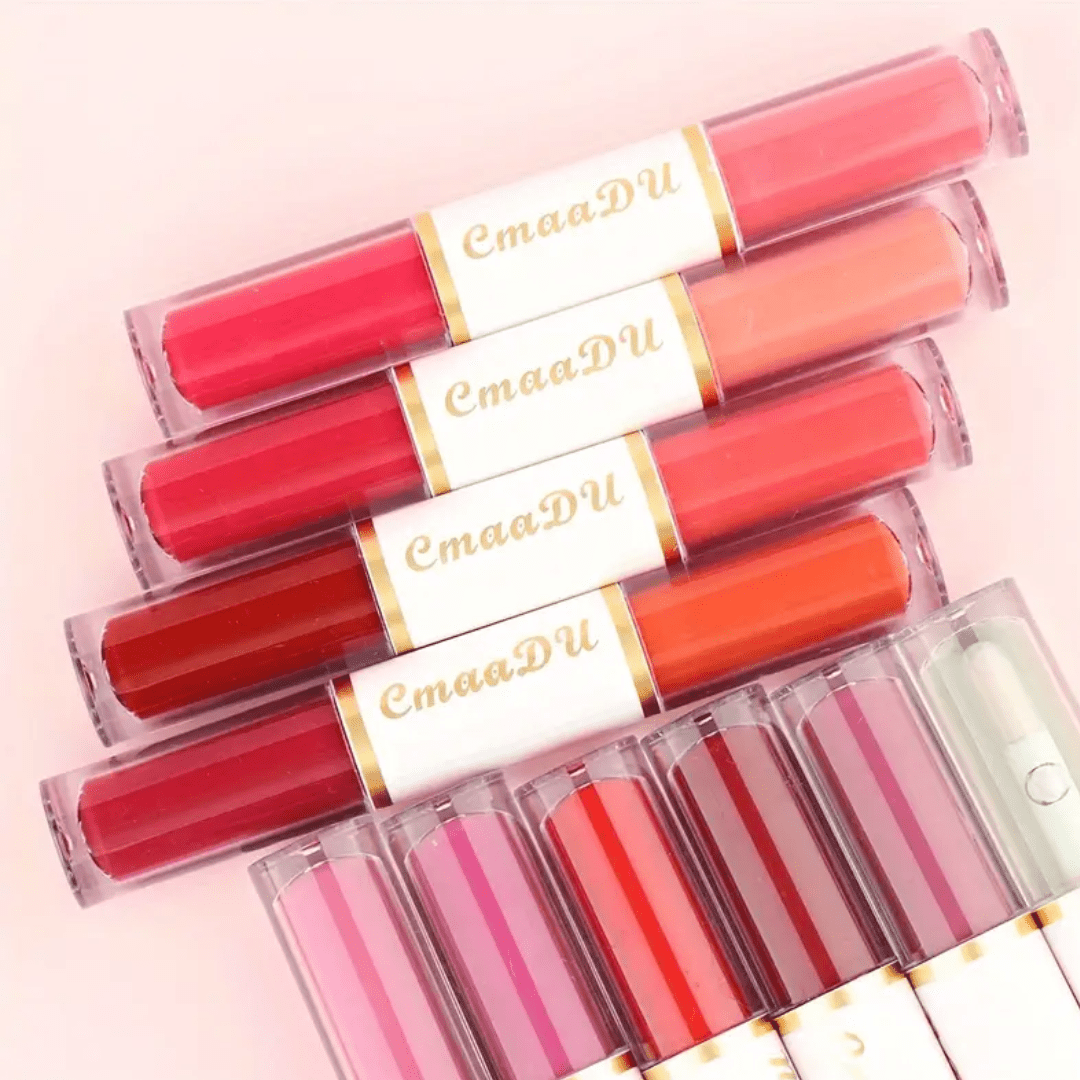 CmaaDU Double - Sided Matte & Glossy Lipstick - Ethereal soul Collections