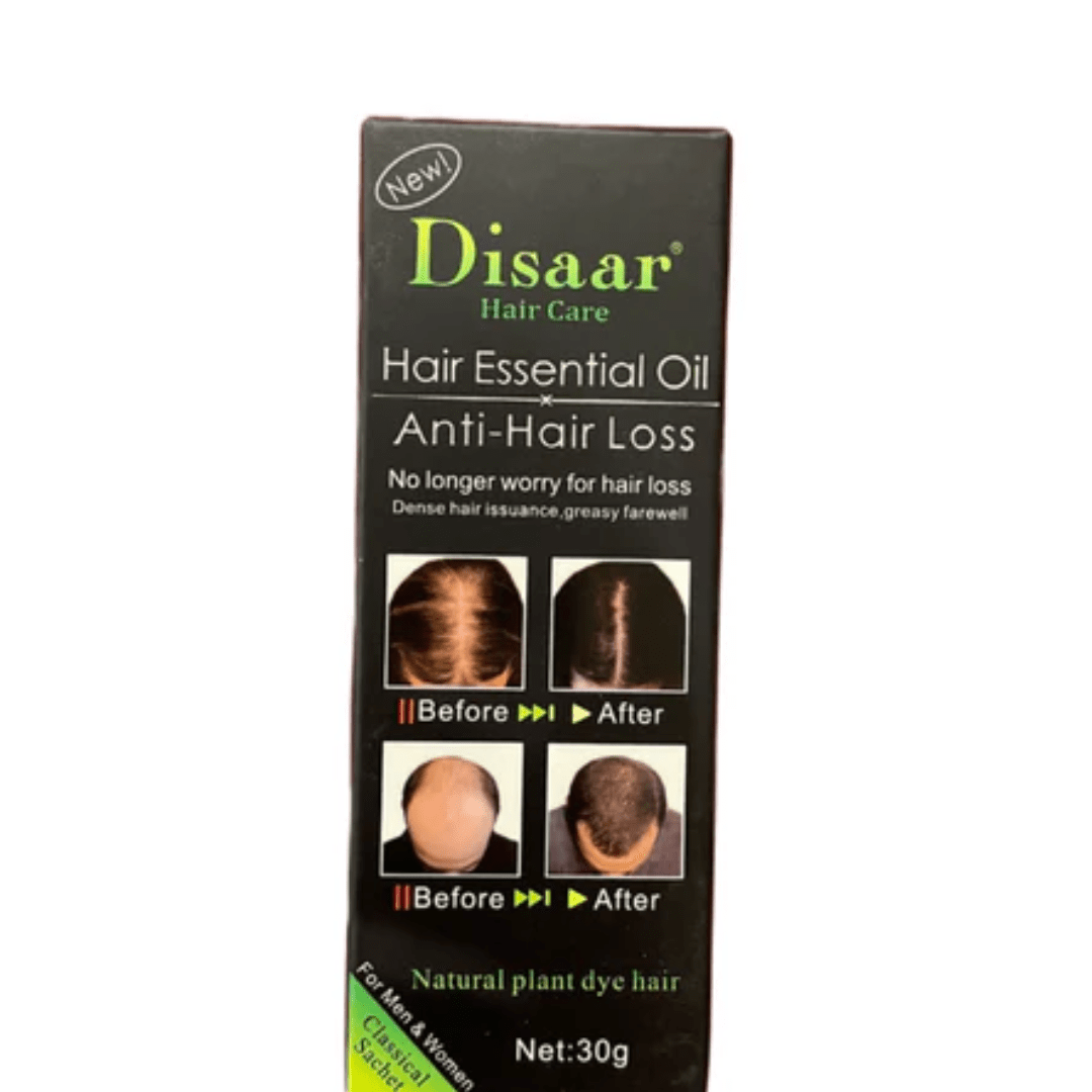 Disaar Hair Essential Oil – Anti - Hair Loss Treatment (30g) - Ethereal soul Collections
