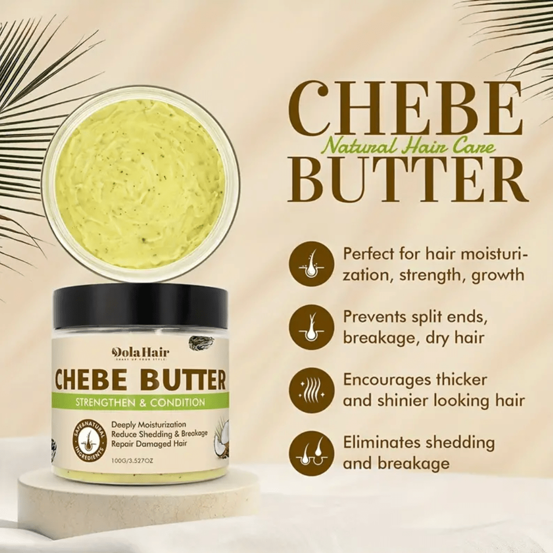 Dola Hair Chebe Butter – Strengthen & Condition (100g) - Ethereal soul Collections