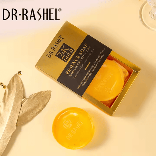 Dr Rashel 24K Gold Essence Soap – Radiance & Anti - Aging Formula - Ethereal soul Collections